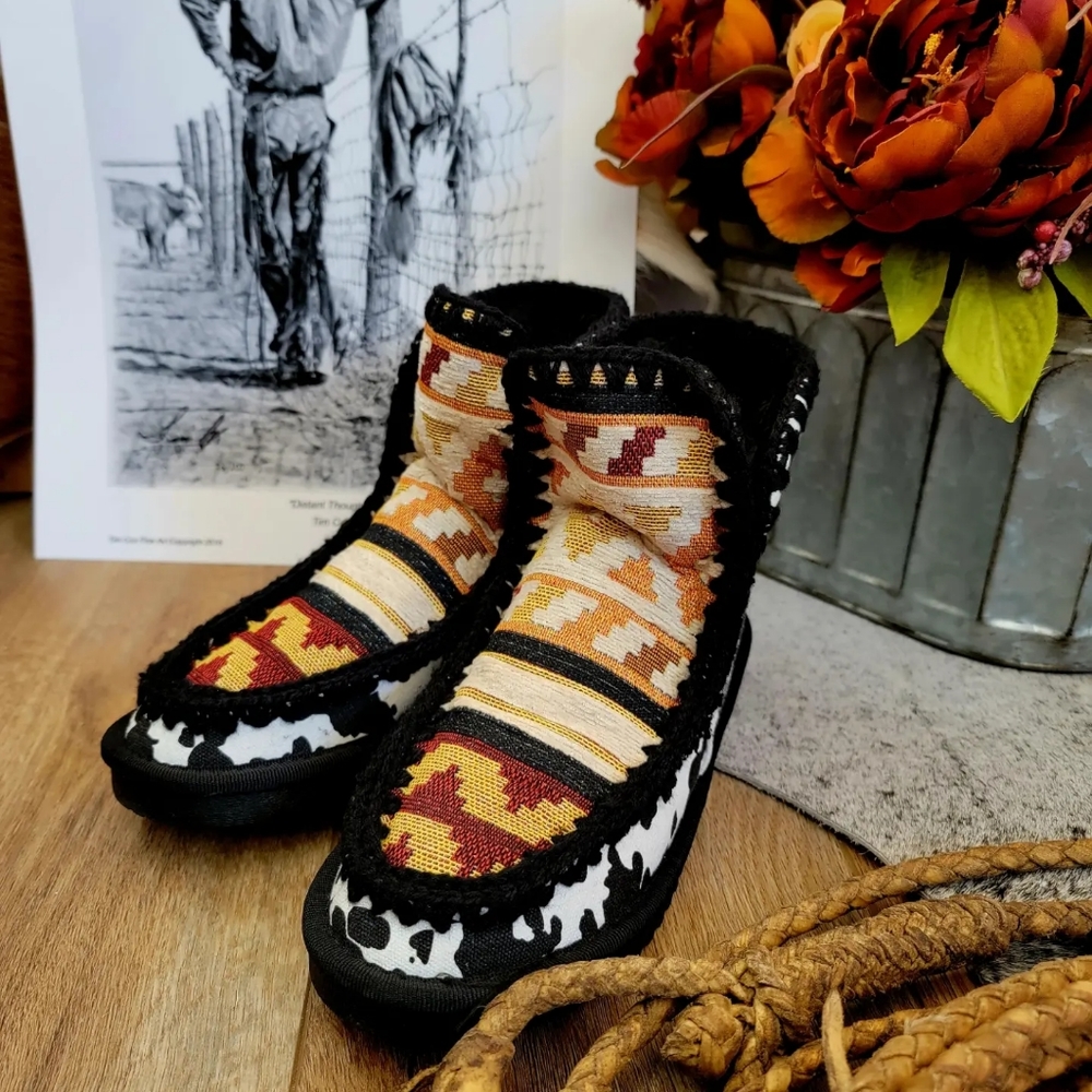 Marvi Cow Boots